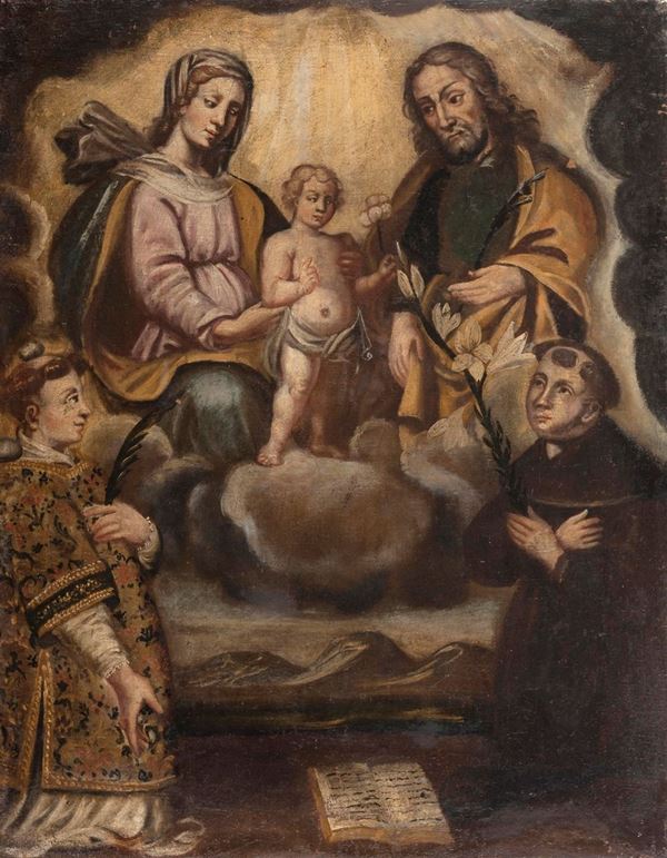 DIPINTO CASA CON ARCATA