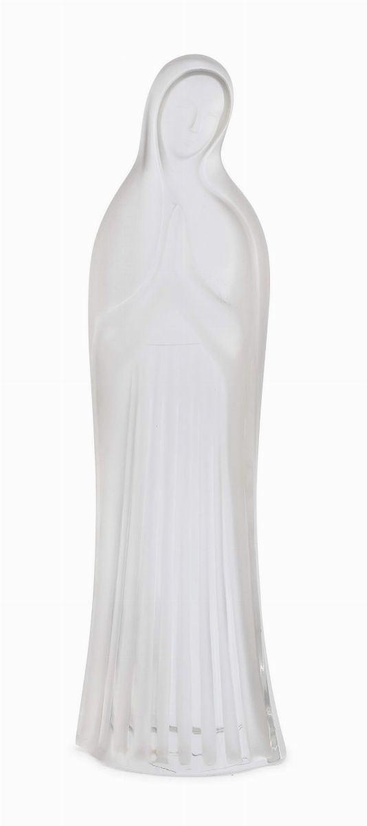 SCULTURA DELLA VERGINE, LALIQUE FRANCE