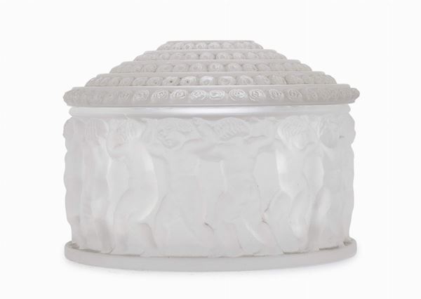 COFANETTO IN CRISTALLO, LALIQUE FRANCE