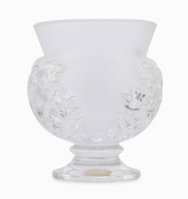 PICCOLO VASO IN CRISTALLO, LALIQUE FRANCE