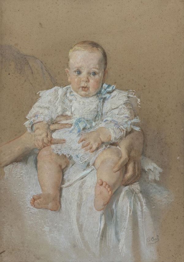 PASTELLO DI GIUSEPPE CAROSI