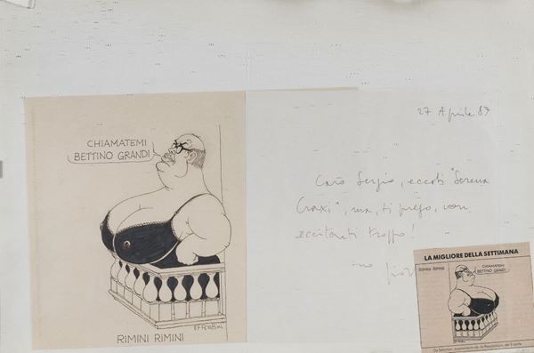FUMETTO DI GIORGIO FORATTINI