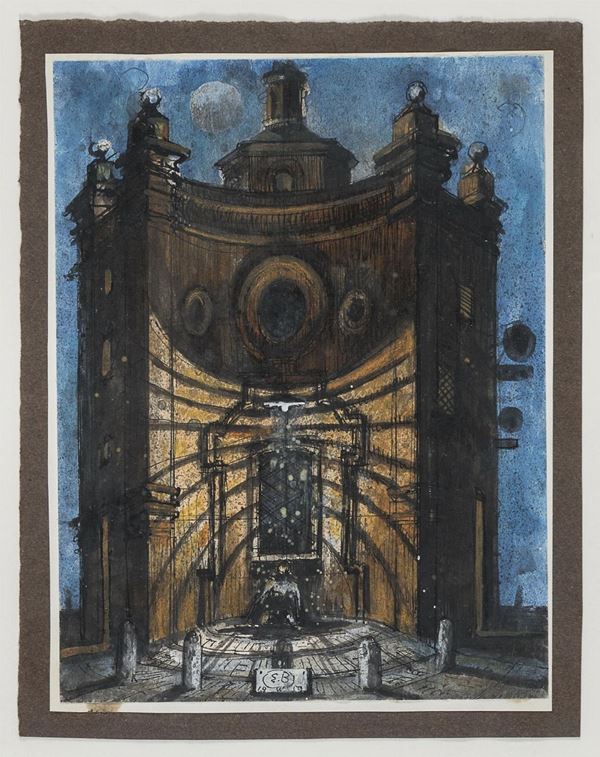 TEMPERA DI EUGENE BERMAN
