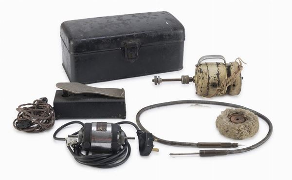 TRAPANO CON KIT PER ORAFO DI GIULIO ZANCOLLA