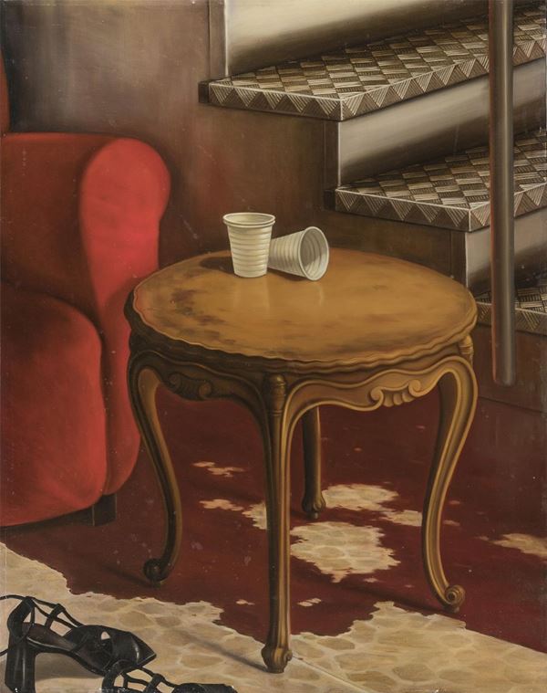 DIPINTO CONTRASTI F.TO LUCA MORELLI