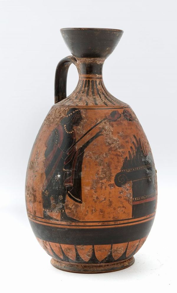 LEKYTHOS A VERNICE NERA, XIX SECOLO