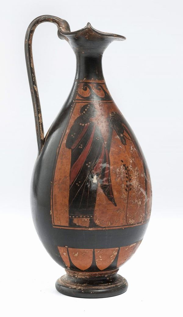 OINOCHOE A VERNICE NERA, XIX SECOLO