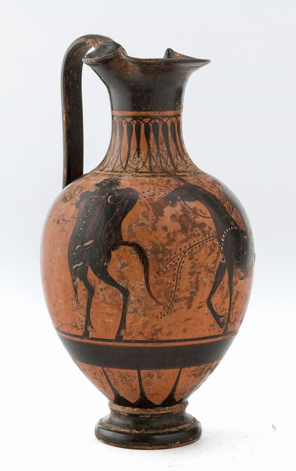 OINOCHOE A VERNICE NERA, XIX SECOLO
