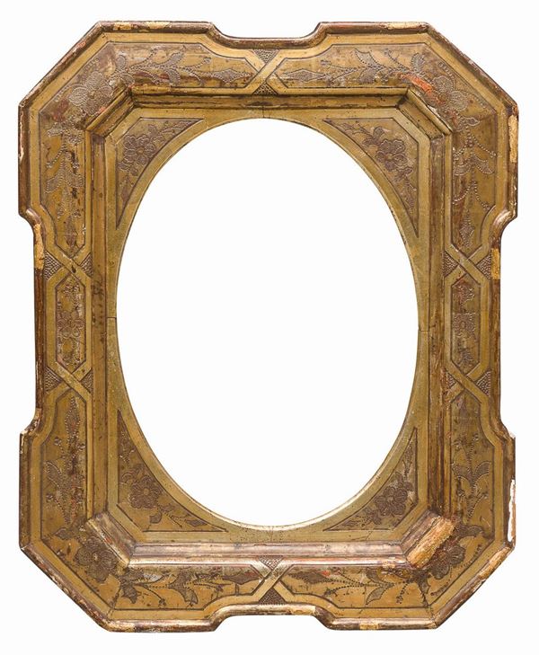PICCOLA CORNICE IN LEGNO DORATO
