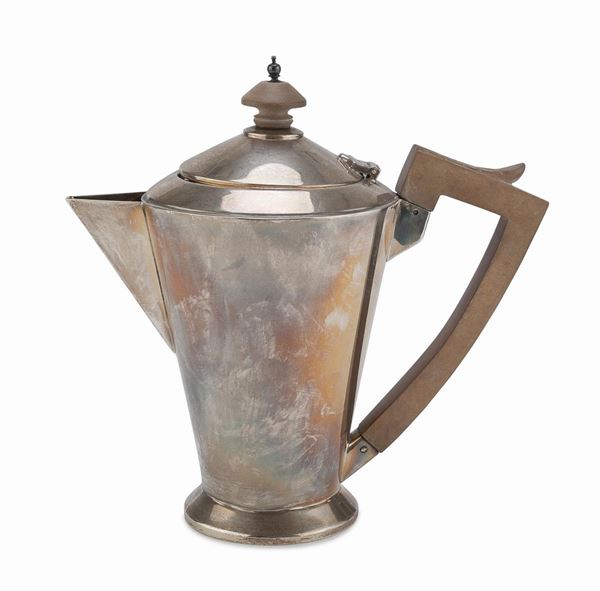 CAFFETTIERA IN ARGENTO DEC&#210;, BIRMINGHAM 1934