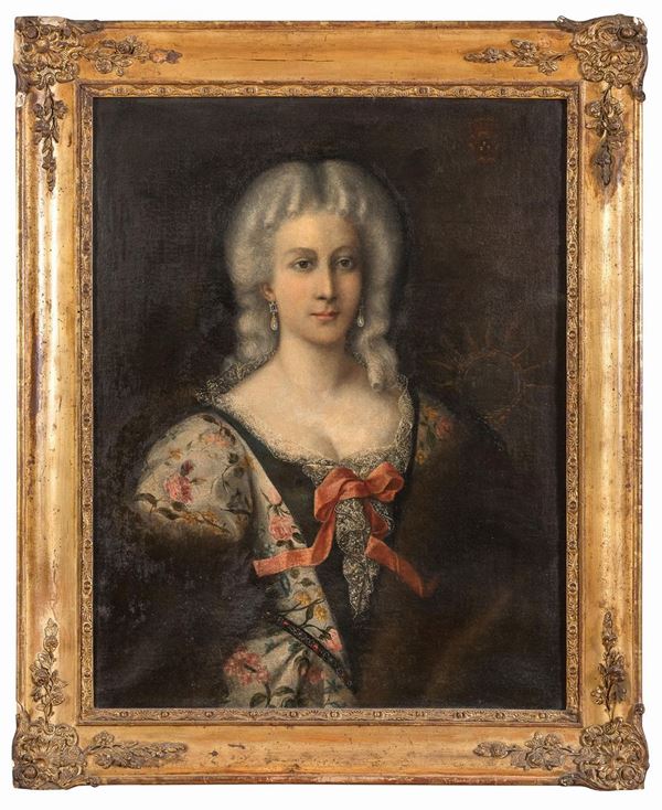 RITRATTO DI GIOVANE DONNA DI PITTORE FRANCESE