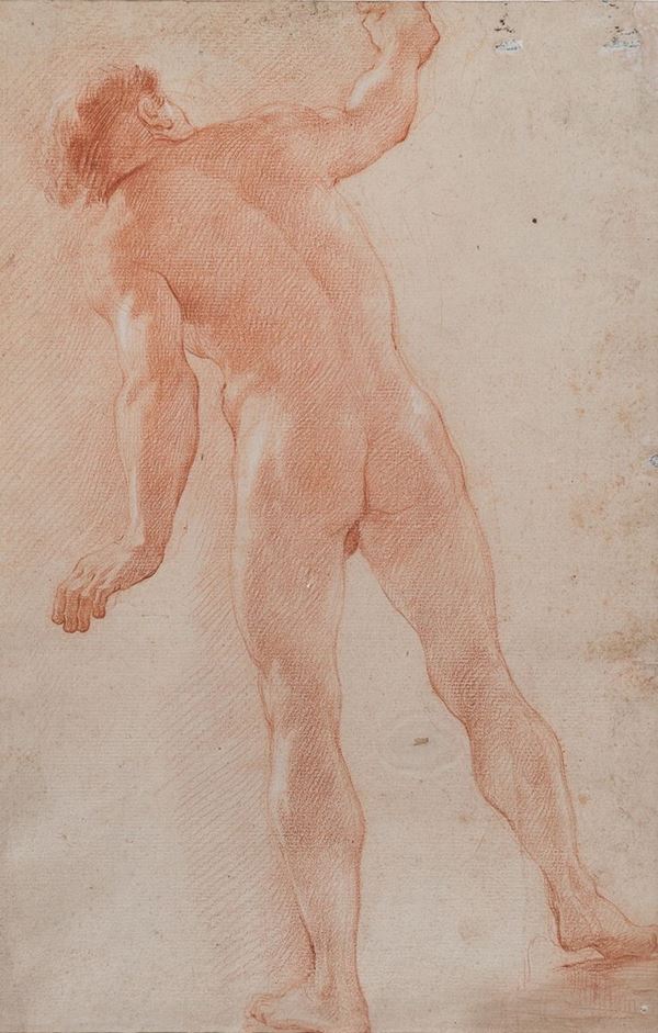SANGUIGNA NUDO DI GAETANO GANDOLFI