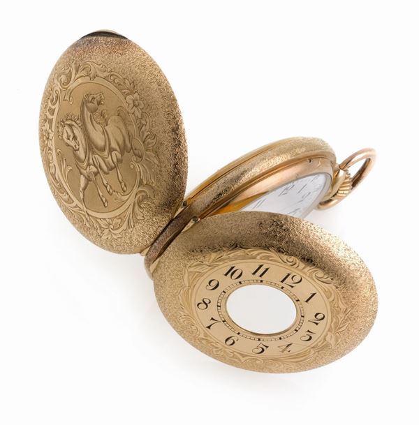 OROLOGIO DA TASCA IN ORO