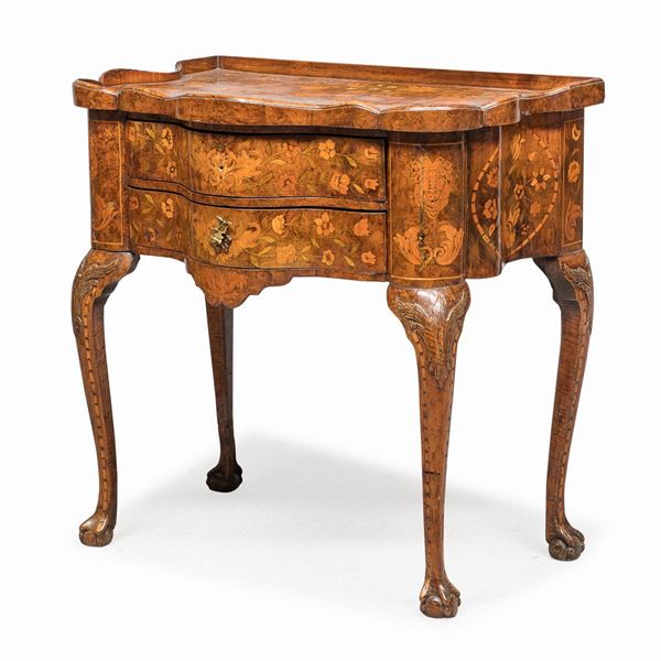 COMMODE INTARSIATA, OLANDA XVIII SECOLO