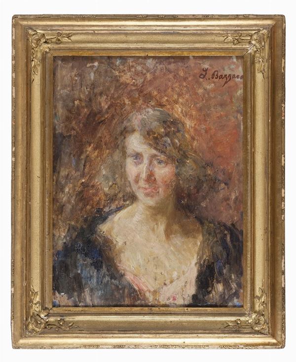 DIPINTO DONNA F.TO BAZZARO