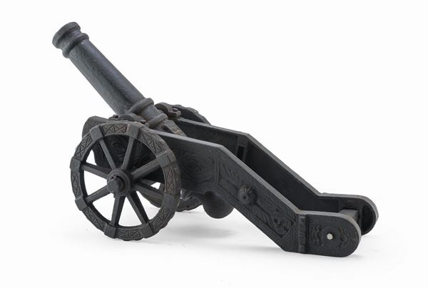 GRANDE MODELLO DI CANNONE, PROBABILMENTE NAPOLI