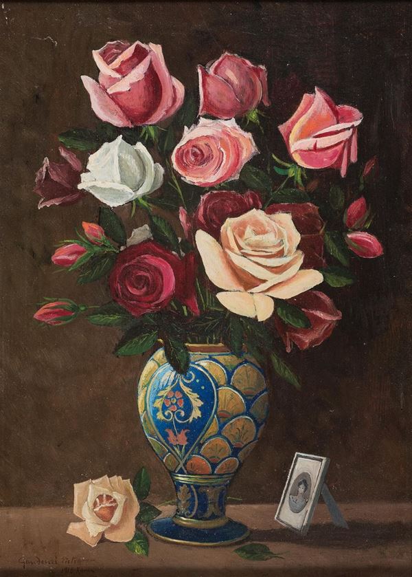 DIPINTO ROSE DI PIETRO GAUDENZI