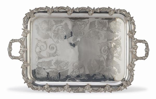 GRANDE VASSOIO IN SILVERLATED, HALBERG SVEZIA
