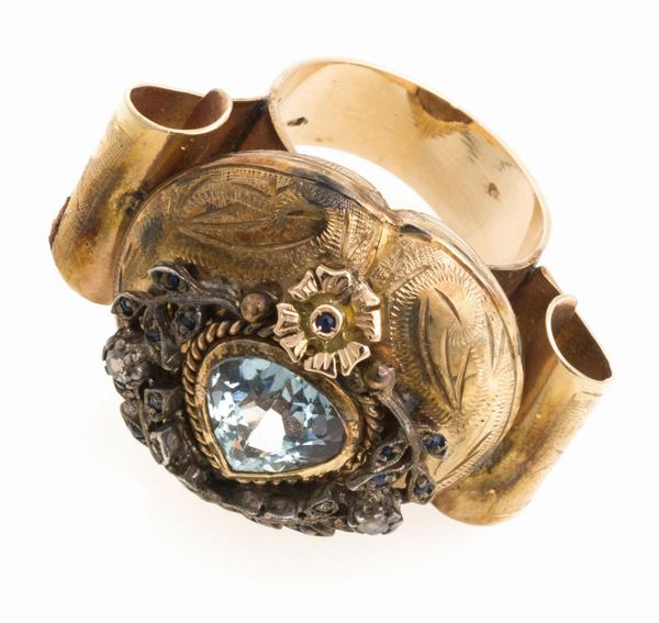 ANELLO IN ORO CON PIETRA DURA