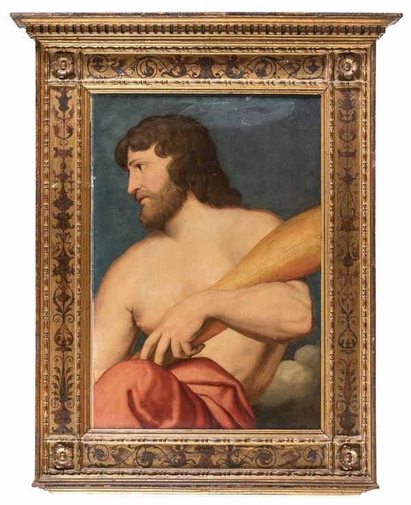 DIPINTO GIOVE DI PITTORE NEOCLASSICO