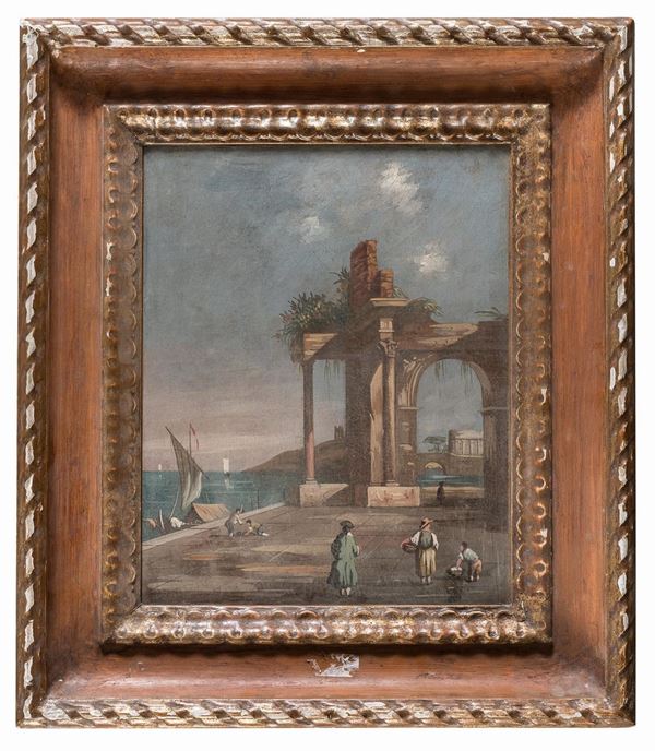 COPPIA DI DIPINTI VENEZIANI