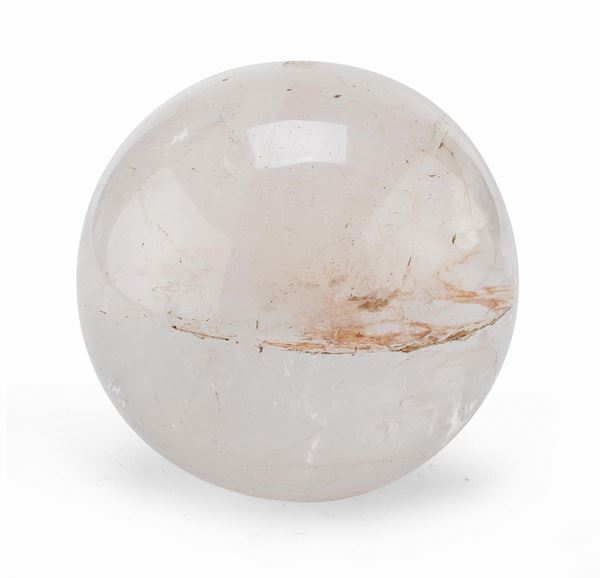 SFERA IN CRISTALLO DI ROCCA