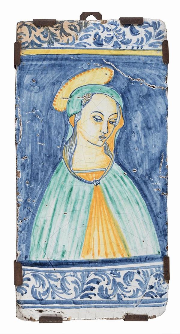 MATTONELLA IN MAIOLICA