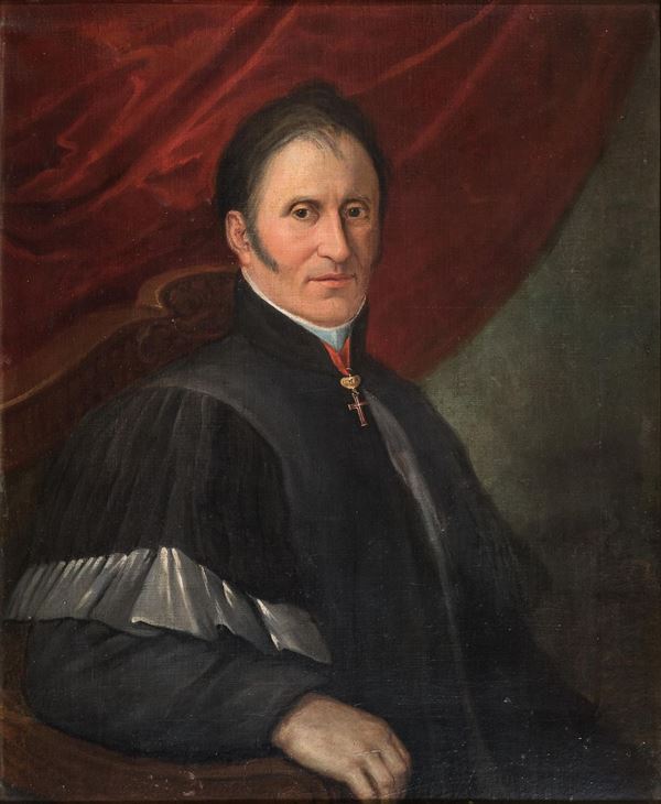 RITRATTO DI MAGISTRATO DI PITTORE FRANCESE