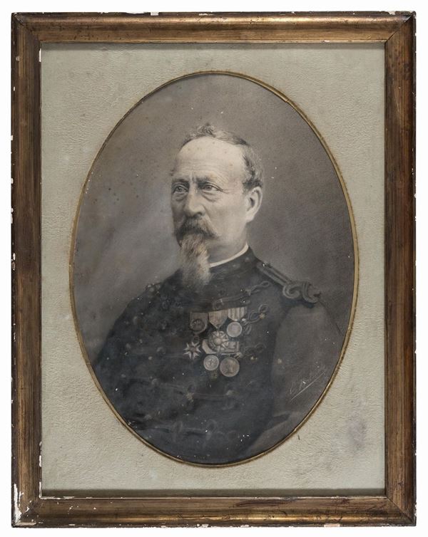 PASTELLO RITRATTO DI GENERALE