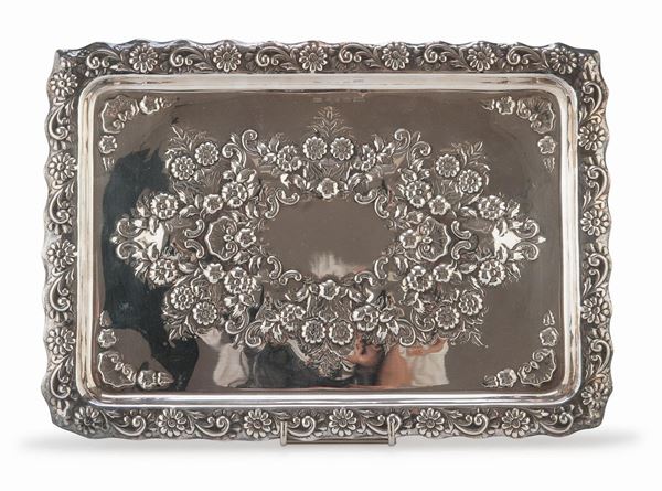 VASSOIETTO IN ARGENTO, SILVA MILANO