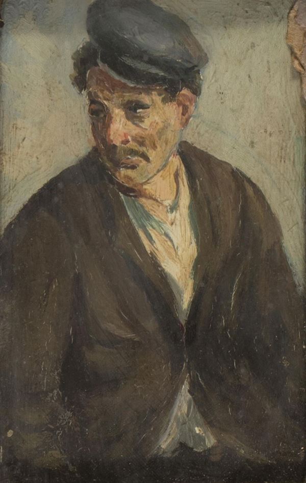 PICCOLO DIPINTO GIOVANE UOMO