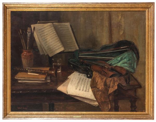 NATURA MORTA MUSICALE DI ALBERT LANG