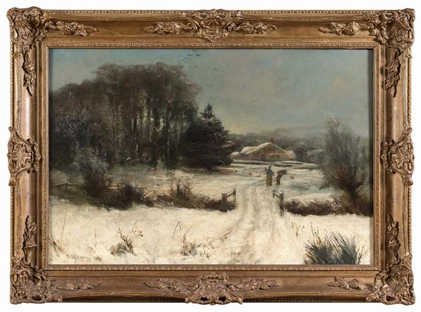 PAESAGGIO INNEVATO DI WILLIAM WHITE WARREN