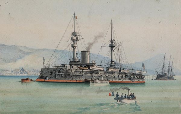 ACUQERELLO FORMIDABILE DI PITTORE FRANCESE