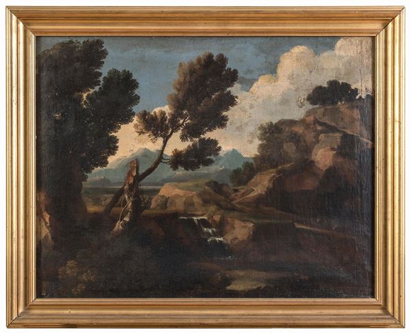 PAESAGGIO ATTRIBUITO AL MAESTRO DELLA BETULLA
