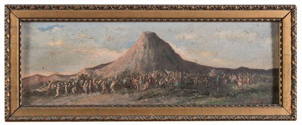 DIPINTO CUBA NEL 1898 F.TO P. LOFFREDO