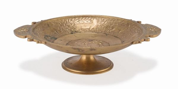 PIATTO IN BRONZO, NAPOLEONE III
