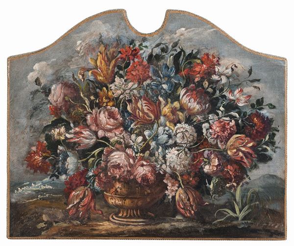COPPIA DI NATURE MORTE DA SOVRAPPORTA