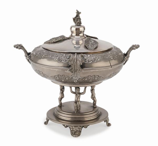 LEGUMIERA IN SILVERPLATED