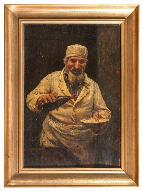 DIPINTO OSTE DI PITTORE TOSCANO