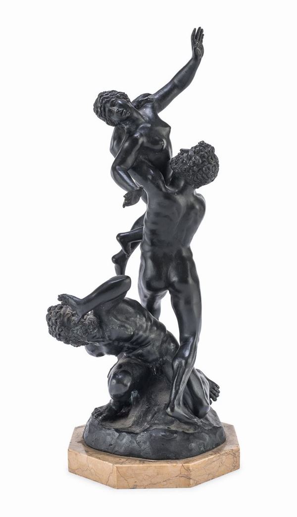 BRONZO RATTO DELLE SABINE