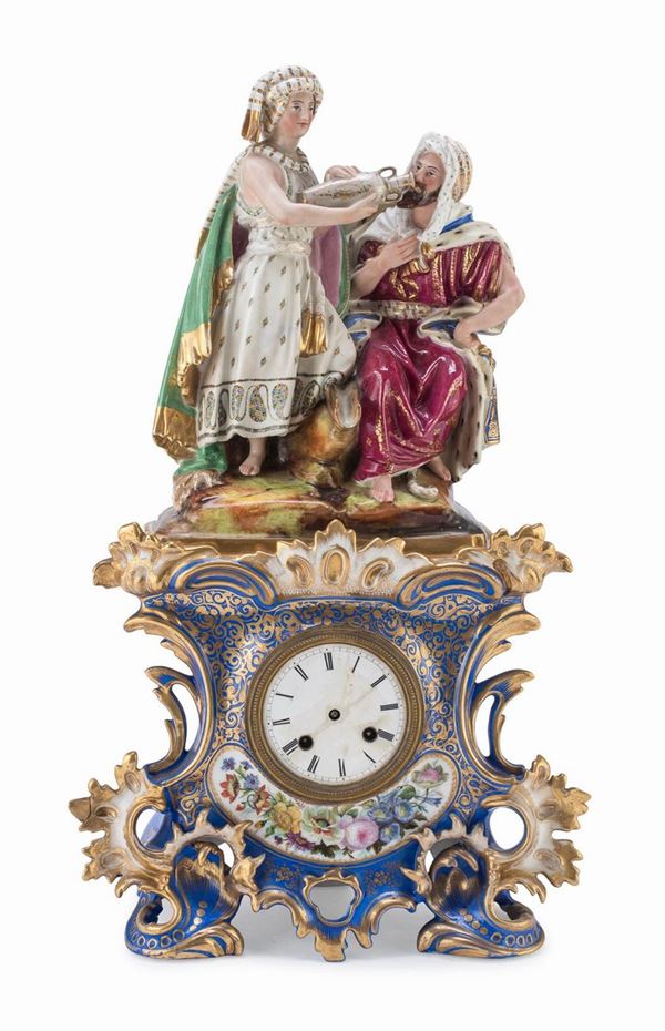 OROLOGIO IN PORCELLANA, FRANCIA