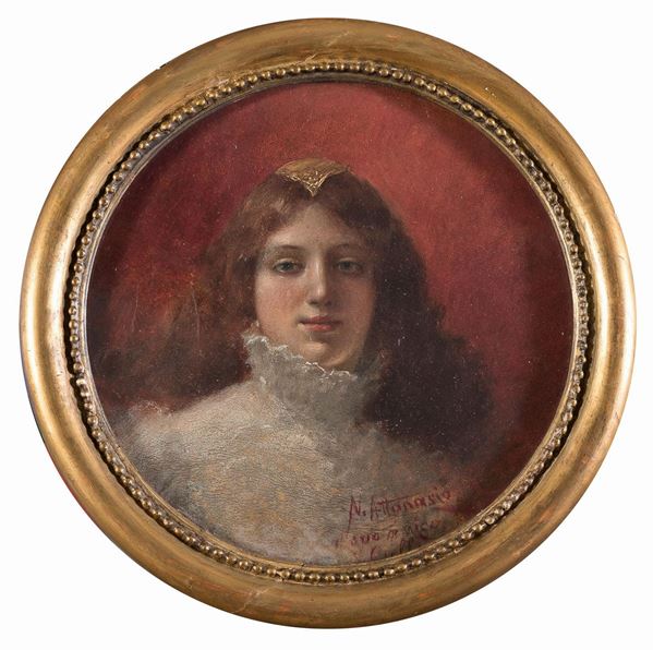 RITRATTO DI FANCIULLA DI NATALE ATTANASIO