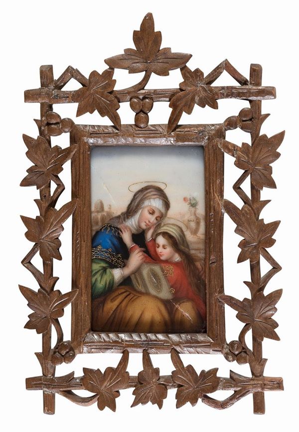 MINIATURA SU PORCELLANA
