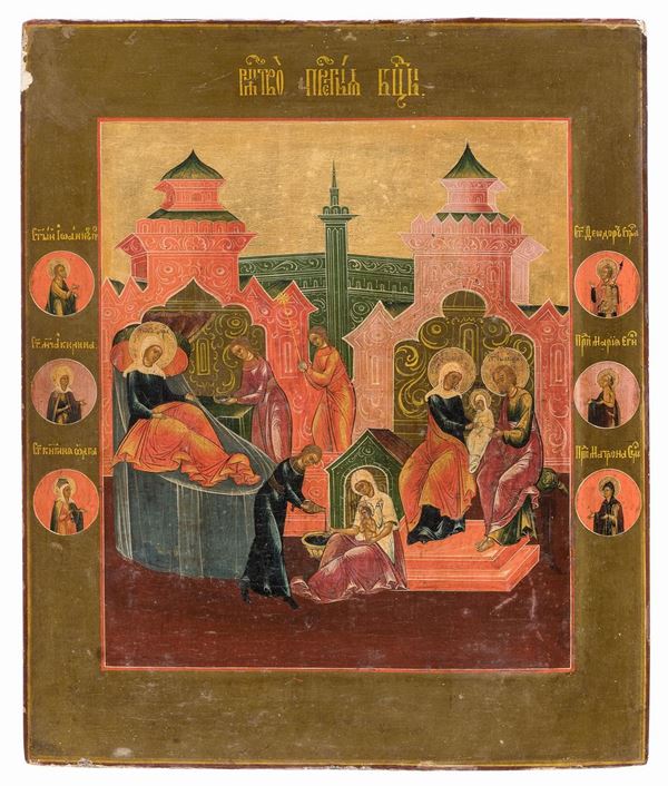 ICONA NATIVIT&#193; DELLA VERGINE