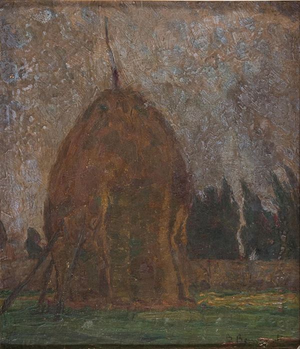 DIPINTO COVONE F.TO B. BENVENUTI