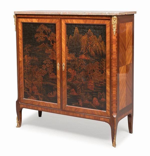 CREDENZA A CHIONOISERIE, FRANCIA