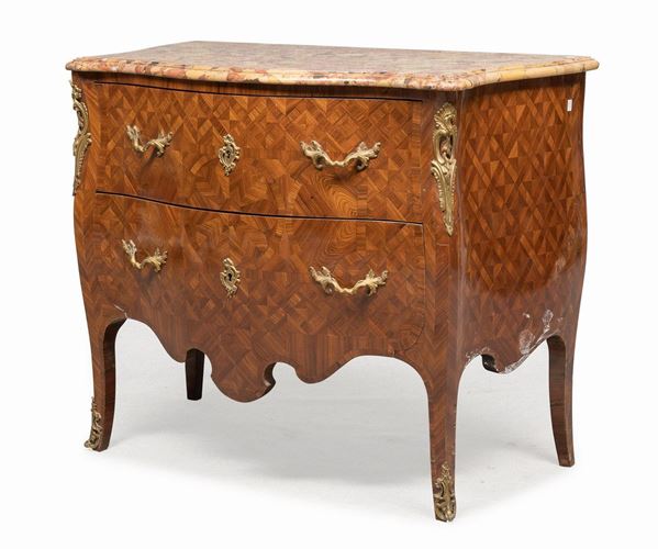 PICCOLA COMMODE A MARQUETERIES, FRANCIA