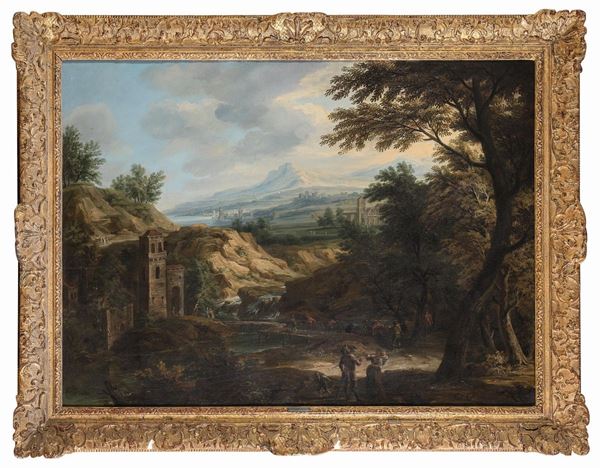 PAESAGGIO FANTASTICO DI JACOB CHRISTOFF WEYERMANN