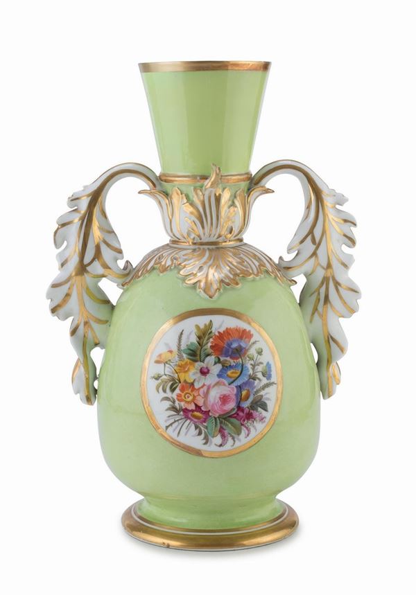 VASO IN PORCELLANA, XIX SECOLO